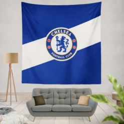 Champions League Team Chelsea FC Tapestry