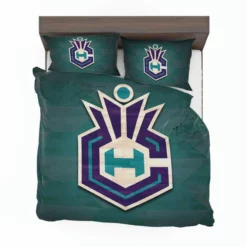 Charlotte Hornets American Professional Basketball Club Bedding Set 1