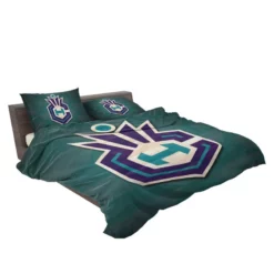 Charlotte Hornets American Professional Basketball Club Bedding Set 2