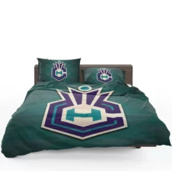 Charlotte Hornets American Professional Basketball Club Bedding Set