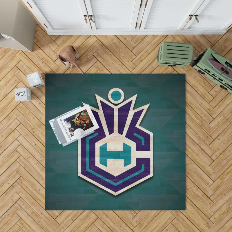 Charlotte Hornets American Professional Basketball Club Rug