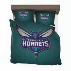 Charlotte Hornets Energetic Basketball Team Bedding Set 1