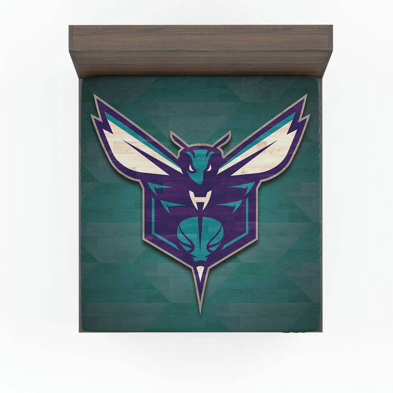 Charlotte Hornets Excellent NBA Basketball Club Fitted Sheet