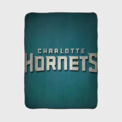 Charlotte Hornets Successful NBA Basketball Team Fleece Blanket 1