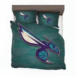 Charlotte Hornets Top Ranked NBA Basketball Team Bedding Set 1