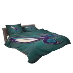 Charlotte Hornets Top Ranked NBA Basketball Team Bedding Set 2