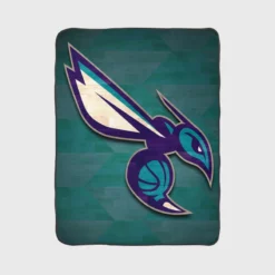 Charlotte Hornets Top Ranked NBA Basketball Team Fleece Blanket 1