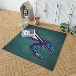 Charlotte Hornets Top Ranked NBA Basketball Team Rug 1