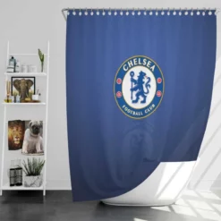 Chelsea FC Awesome Soccer Team Shower Curtain
