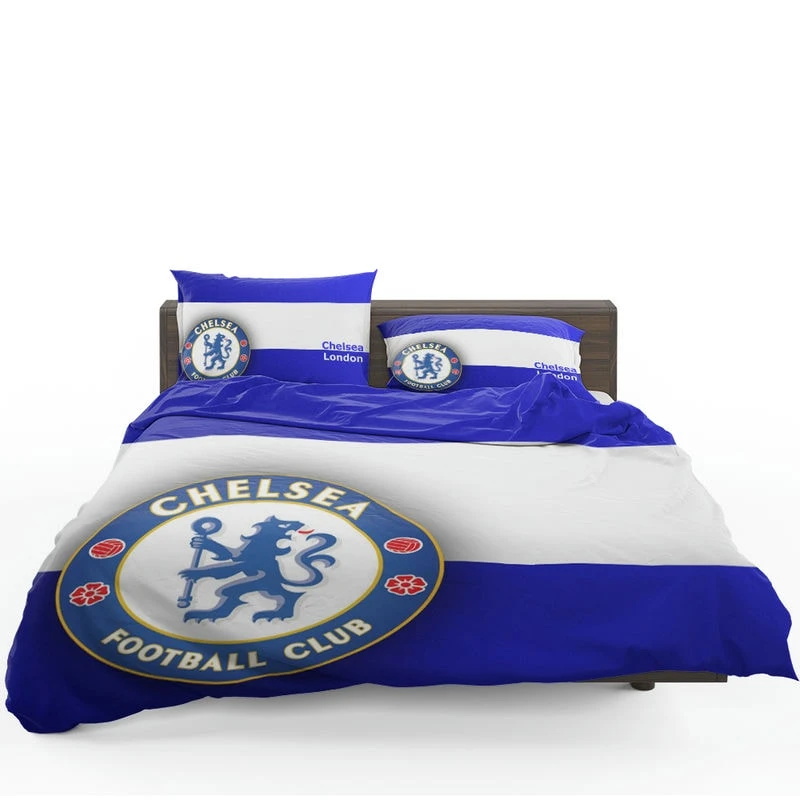 Chelsea FC Champions League Football Team Bedding Set