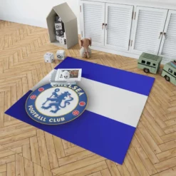 Chelsea FC Champions League Football Team Rug 1