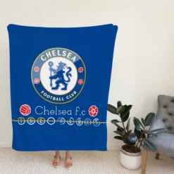 Chelsea FC Football Club Fleece Blanket