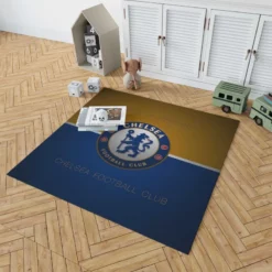 Chelsea FC Football Club Logo Rug 1