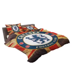 Chelsea FC Logo In British Flag Bedding Set 2