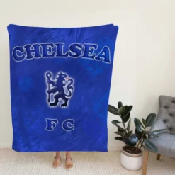 Chelsea FC Official Club Logo Fleece Blanket