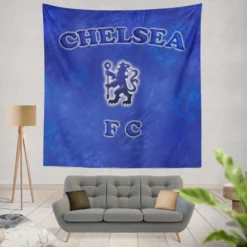 Chelsea FC Official Club Logo Tapestry