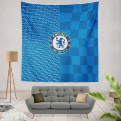 Chelsea FC Premier League Football Team Tapestry