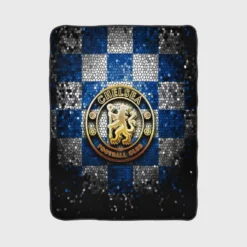 Chelsea FC Premier League Logo Fleece Blanket 1