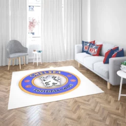 Chelsea FC Sensational British Soccer Team Rug 2