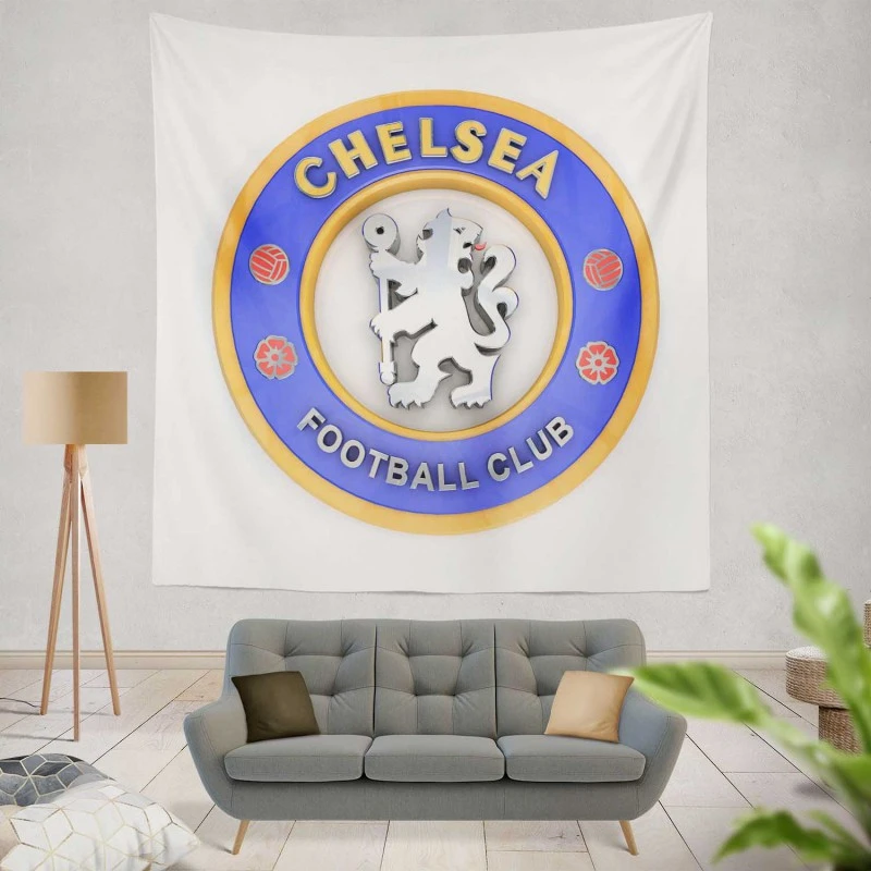 Chelsea FC Sensational British Soccer Team Tapestry