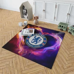 Chelsea FC Soccer Club Rug 1