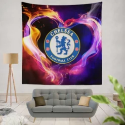 Chelsea FC Soccer Club Tapestry