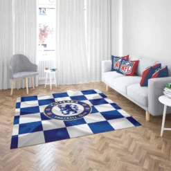 Chelsea Football Club Logo Rug 2