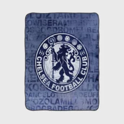 Chelsea Logo Most Popular English Football Team Fleece Blanket 1