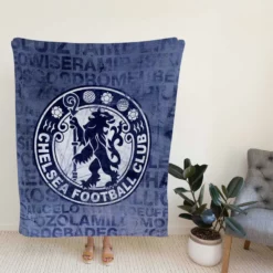 Chelsea Logo Most Popular English Football Team Fleece Blanket