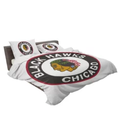 Chicago Blackhawks Awarded NHL Hockey Team Bedding Set 2