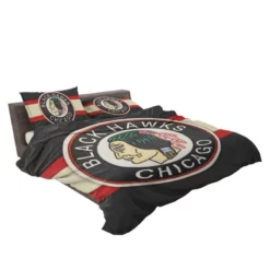 Chicago Blackhawks Classic NHL Ice Hockey Team Bedding Set 2