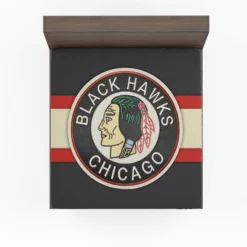 Chicago Blackhawks Classic NHL Ice Hockey Team Fitted Sheet