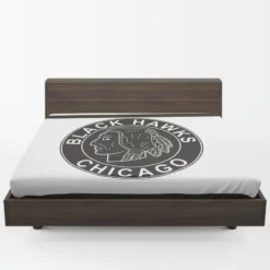 Chicago Blackhawks Energetic NHL Ice Hockey Team Fitted Sheet 1