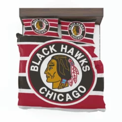 Chicago Blackhawks Famous NHL Hockey Club Bedding Set 1