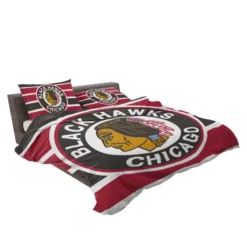 Chicago Blackhawks Famous NHL Hockey Club Bedding Set 2