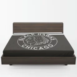 Chicago Blackhawks Top Ranked NHL Hockey Club Fitted Sheet 1