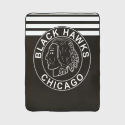 Chicago Blackhawks Top Ranked NHL Hockey Club Fleece Blanket 1