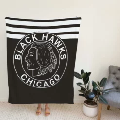 Chicago Blackhawks Top Ranked NHL Hockey Club Fleece Blanket