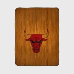 Chicago Bulls Classic NBA Basketball Club Fleece Blanket 1