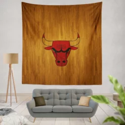 Chicago Bulls Classic NBA Basketball Club Tapestry