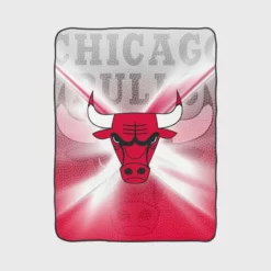 Chicago Bulls Exellelant NBA Basketball Club Fleece Blanket 1
