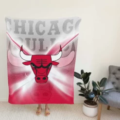 Chicago Bulls Exellelant NBA Basketball Club Fleece Blanket