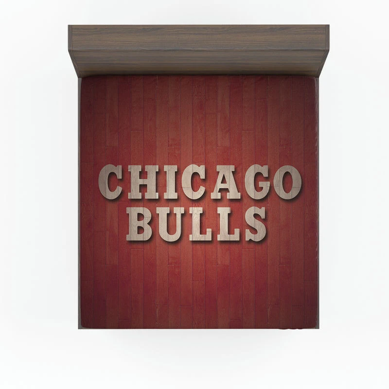 Chicago Bulls Professional NBA Basketball Club Fitted Sheet