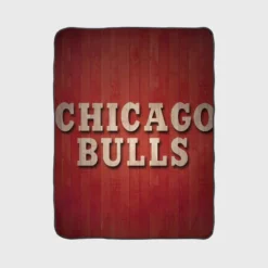 Chicago Bulls Professional NBA Basketball Club Fleece Blanket 1