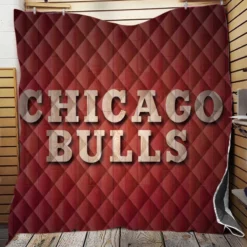 Chicago Bulls Professional NBA Basketball Club Quilt Blanket