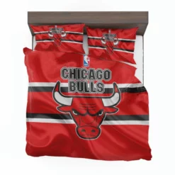 Chicago Bulls Strong Basketball Club Logo Bedding Set 1