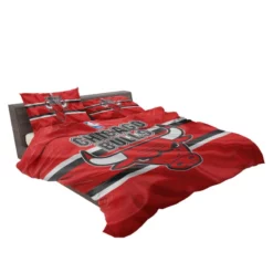 Chicago Bulls Strong Basketball Club Logo Bedding Set 2