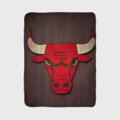 Chicago Bulls Top Ranked NBA Basketball Team Fleece Blanket 1