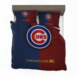 Chicago Cubs American Professional Baseball Team Bedding Set 1