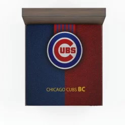 Chicago Cubs American Professional Baseball Team Fitted Sheet